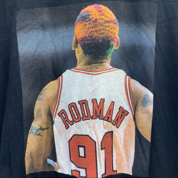 NBA RODMAN TEE - Picture 3 of 4